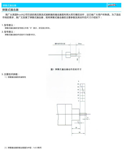 四川電動(dòng)機上用高壓限流熔斷器